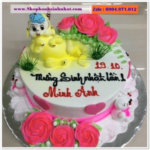 Bánh Sinh Nhật Con Khỉ Tuổi Thân - T51
